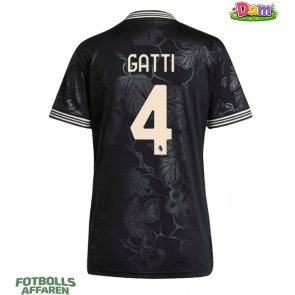 Juventus Federico Gatti #4 Tredje Tröja Kvinnor 2025-26 Kortärmad